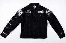 Load image into Gallery viewer, Hip Hop 50 "Oakland" Black Denim Jacket