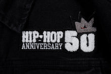 Load image into Gallery viewer, Hip Hop 50 "Oakland" Black Denim Jacket