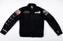 Load image into Gallery viewer, Hip Hop 50 "Atlanta" Black Denim Jacket