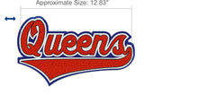 Load image into Gallery viewer, Queens (Burnt Orange & Blue ) & 13 Patch