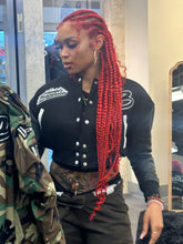 Load image into Gallery viewer, Ladies Crop Atlanta- Letterman
