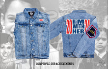 Load image into Gallery viewer, "Im with Her 2024 " Denim Jacket