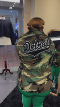 Load and play video in Gallery viewer, Detroit - Camo Jacket