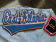 Load image into Gallery viewer, Blue & Burnt Orange "East Atlanta" Humble Beginnings Jacket