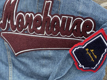 Load image into Gallery viewer, Morehouse Custom Denim Jacket