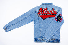 Load image into Gallery viewer, Red - Atlanta Custom Denim Jacket