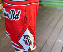 Load image into Gallery viewer, Red & Black "Campbellton Road" Shorts
