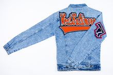 Load image into Gallery viewer, Burnt Orange “West Baltimore” Denim Jacket