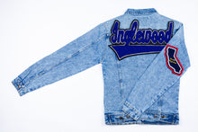 Load image into Gallery viewer, Royal Blue & White “Inglewood” Denim Jacket