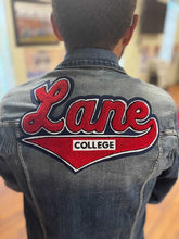Load image into Gallery viewer, Lane College Denim Jacket