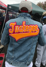Load image into Gallery viewer, Tuskegee Custom denim Jacket