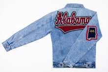 Load image into Gallery viewer, Scarlet Red “Alabama” Denim Jacket