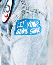 Load image into Gallery viewer, Minority Baseball Prospects X Humble Beginnings USA -Swaggy Denim Jacket