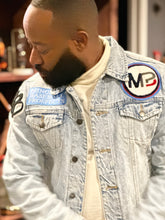 Load image into Gallery viewer, Minority Baseball Prospects X Humble Beginnings USA -Swaggy Denim Jacket