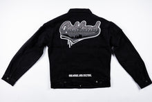 Load image into Gallery viewer, Hip Hop 50 &quot;Oakland&quot; Black Denim Jacket
