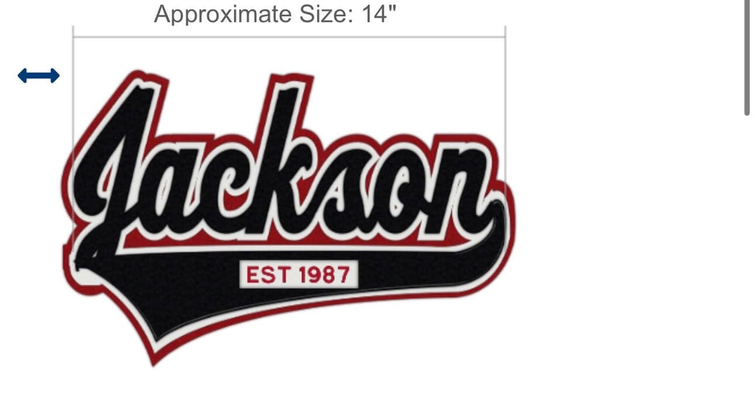 Jackson Black Denim Custom