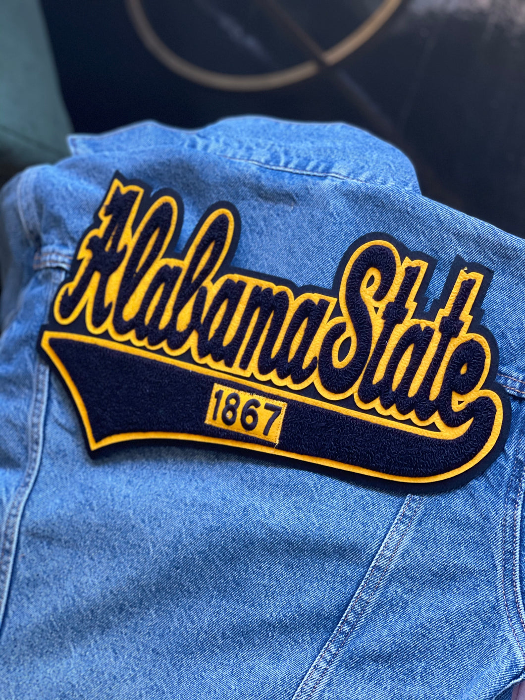 Alabama State University Denim Jacket